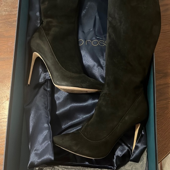 Sergio Rossi Scarps Donna Over The Knee Boots - Picture 2 of 5